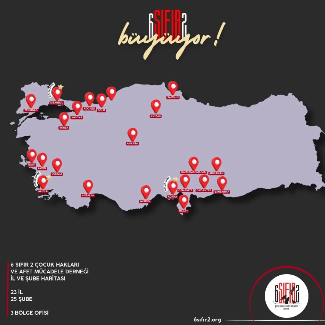 Sadece İyilik için yola çıkan "6 SIFIR 2 Ailesi"