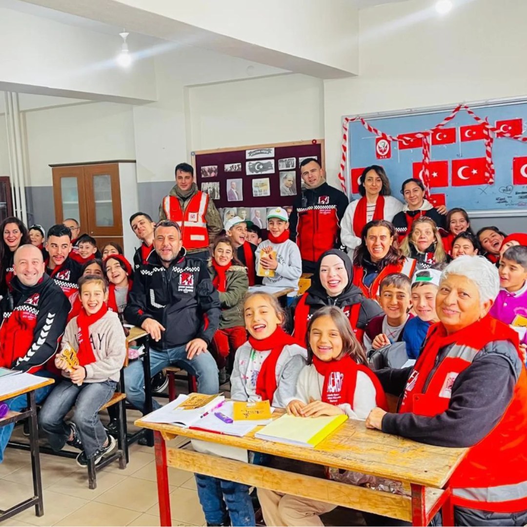 5 Şubat'ta fidan dikim etkinliğimize katıldıktan sonra bizleri