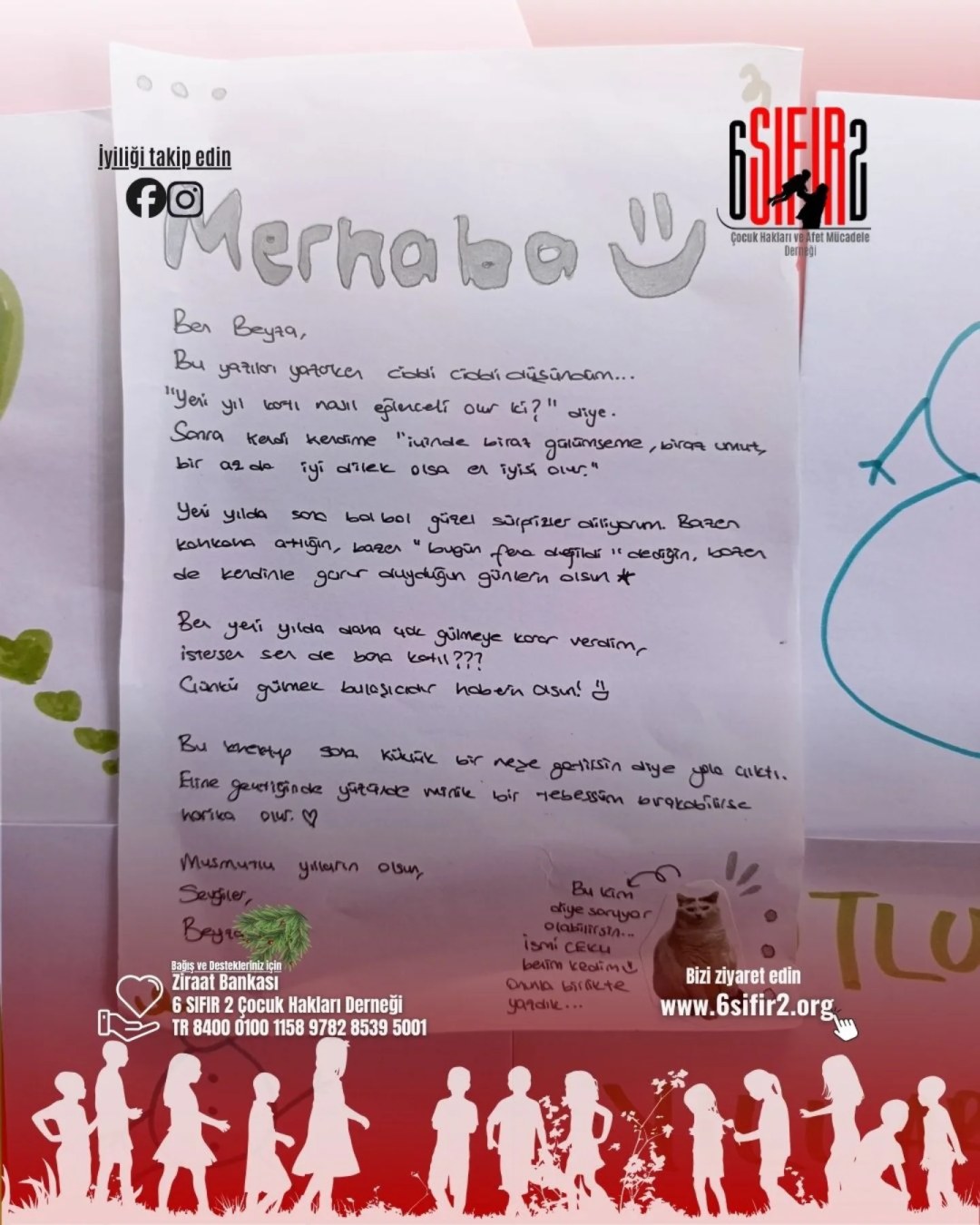 Bu mektuplar sizler için çocuklar