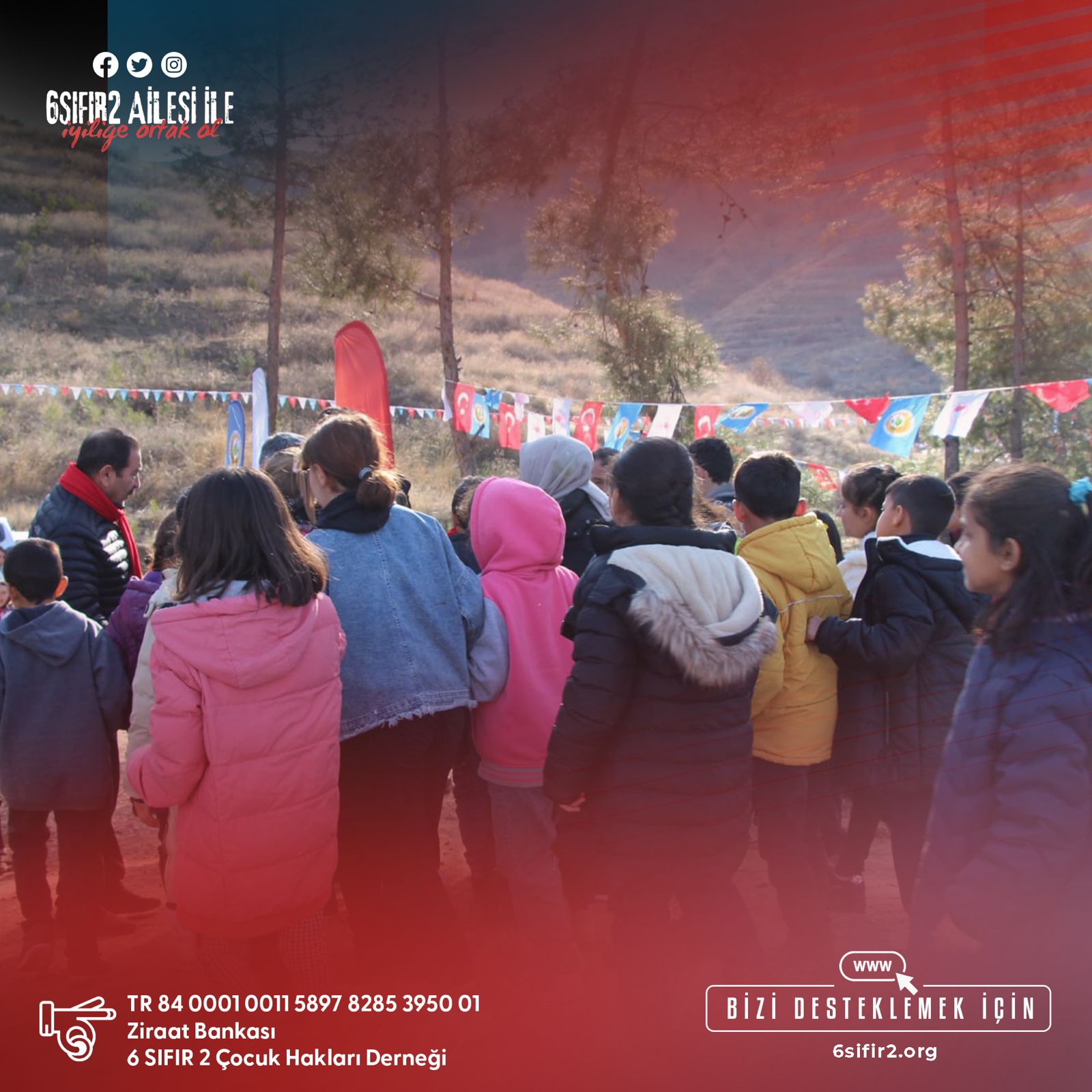 Kahramanmaraş’ta Çocuklarımızla Fidan Diktik